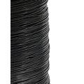 Laureola Industries 3/64" to 1/16" PVC Coated Black Color Galvanized Cable 7x7 Strand Aircraft Cable Wire Rope, 50 ft ZAG364116-77-GPB-50